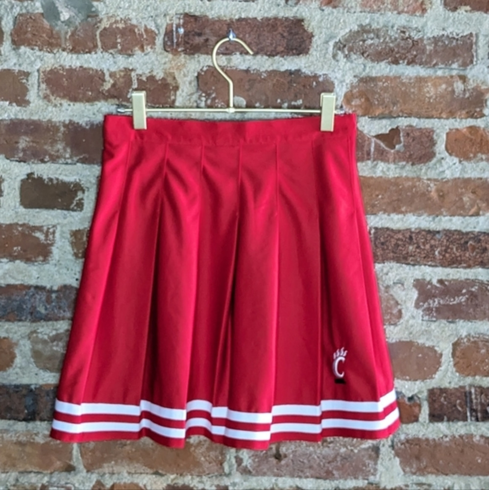 Zoozats Cincinnati‎ Bearcats XS Red & White Cheer Skirt